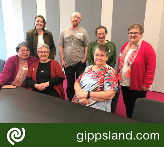 Members of the Positive Ageing Community Engagement Group with Mayor, Cr Kellie OCallaghan (back row) Chris McVerry, Bronwyn Halls, Pat Claassens and (front row) Marlou Ortega, Judy Lipman, Pam McGrath