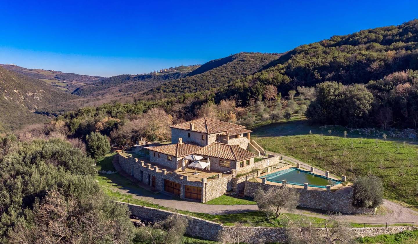 Corps de ferme avec jardin Castiglione d'Orcia