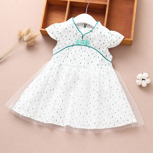 Title 27, Girls Summer Vest Princess Dress Lightweight a...