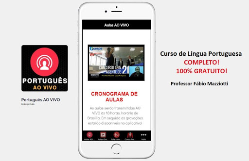 Português AO VIVO - Prof. Fábio Mazziotti