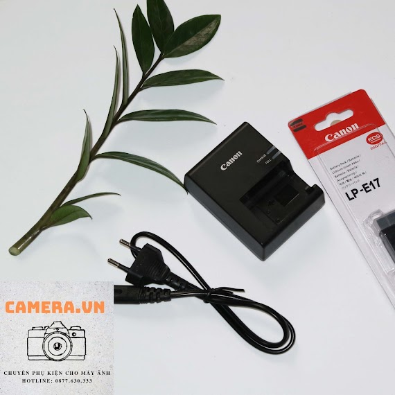 Sạc Pin Canon Lc - E17 Cho Máy Ảnh Canon 750D 800D M3 77D Eos Rp 850D