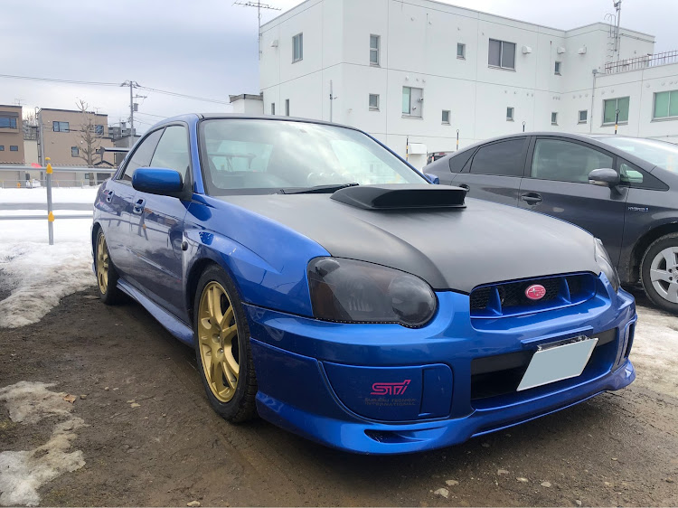 インプレッサ WRX STIのAZラバースプレー・塗装DIY・ラバースプレー・マットブラック・インプレッサに関するカスタム事例の投稿画像3枚目