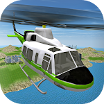 Cover Image of ดาวน์โหลด Free Helicopter Flying Simulator 0.1 APK