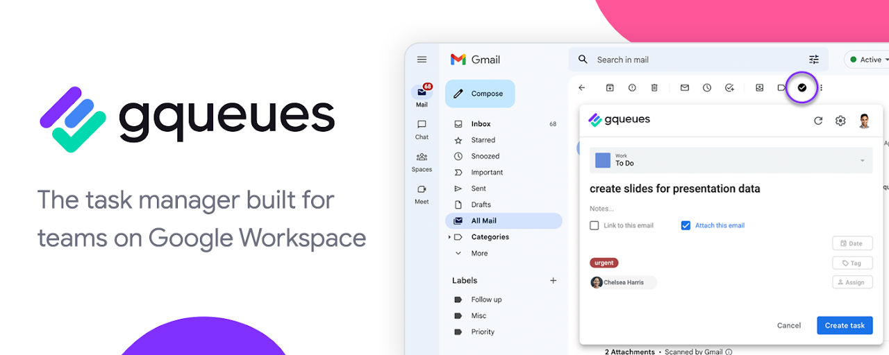 GQueues for Gmail Preview image 7