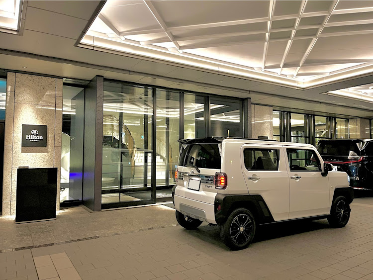 タフトのヒルトン横浜・ヒルトンコラボ・Hilton Yokohama🏩・Hilton Hotel・推し活車に関するカスタム事例の投稿画像2枚目