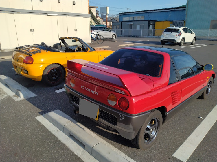 カプチーノのカプチーノ と過ごす日々・オープンドライブ・トンカツうめぇぇ・珍来レーシングに関するカスタム事例の投稿画像2枚目