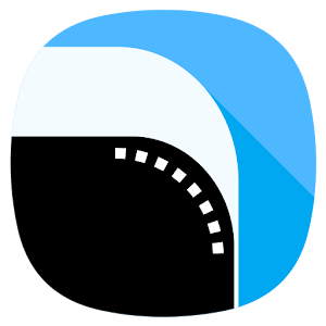 S Rounded Corners  Icon