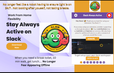 Slack Always Active small promo image