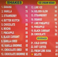 Pant Ice Cream Parlour menu 3