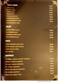 Roots Lounge menu 3