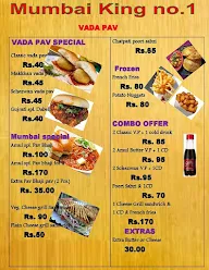 Mumbai King No. 1 Vada Pav menu 1