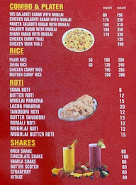 RJ Lucknowi Zaika menu 4