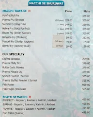 Hotel Malvani Gajali menu 6
