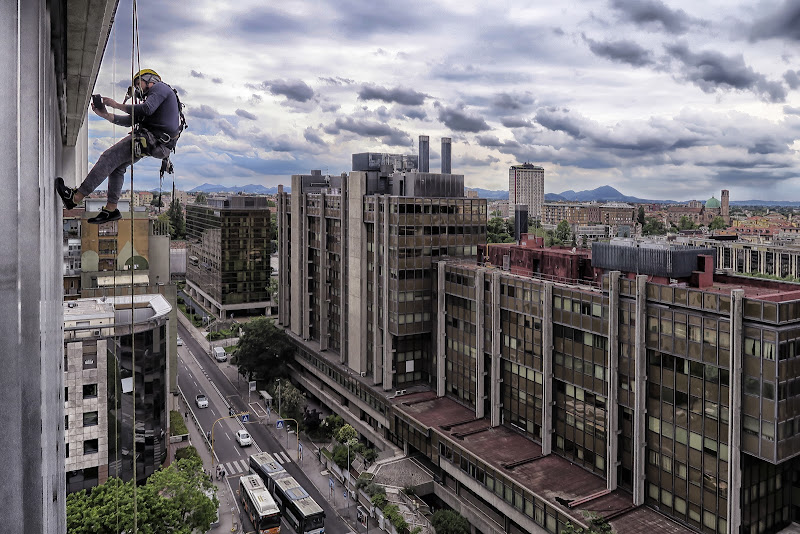 Alpinismo urbano di Yoyo