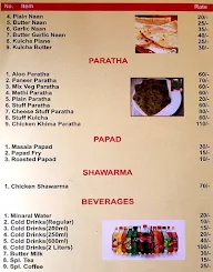 Kazaata menu 8