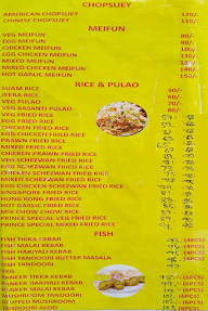 Prince Kitchen menu 3