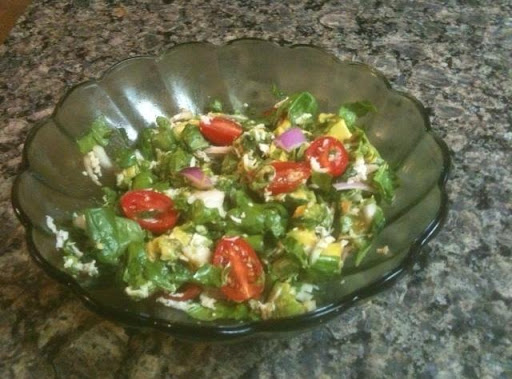 Red and Green Garden Salad