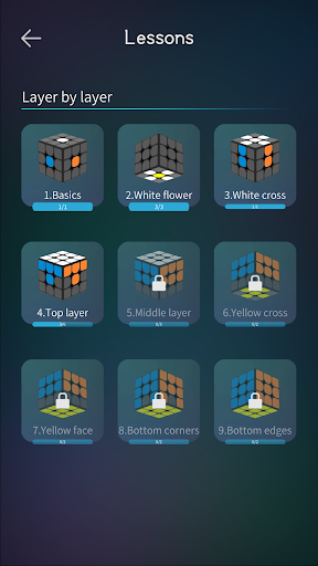 Screenshot Rubik School - Cube Solver