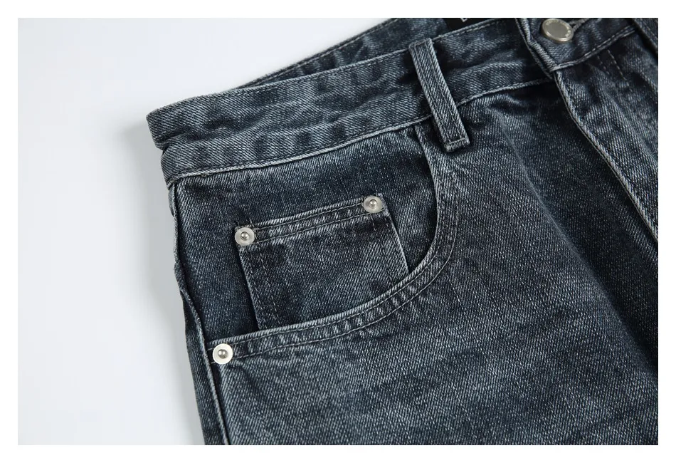 Title 14, Japanse retro jeans voor heren, vintage stijl. ...