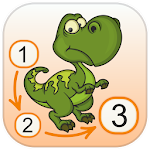 Cover Image of Télécharger Dinosaur - Connect the Dots  APK