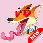 Cover Image of Tải xuống Cute Red Fox Stickers - WAStickerApps 1.0 APK