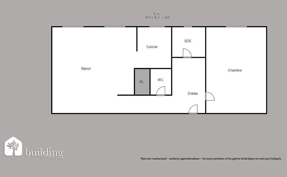 Vente appartement 2 pièces 45 m² à Levallois-Perret (92300), 399 000 €