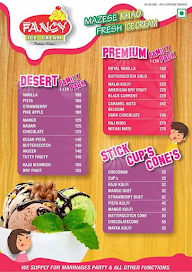 Fancy Ice Cream menu 4