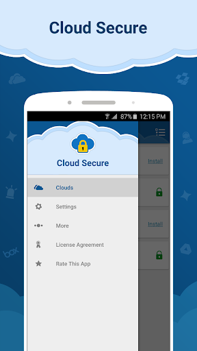 Screenshot Cloud Secure