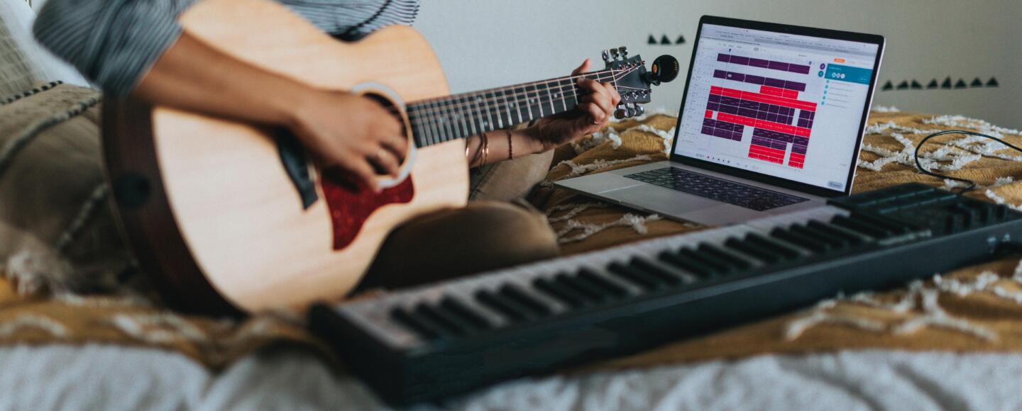 Guitar, Keyboard