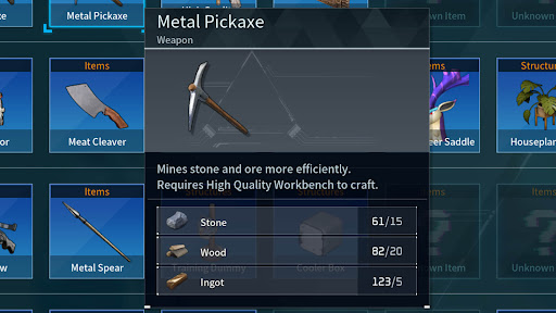 Metal Pickaxe