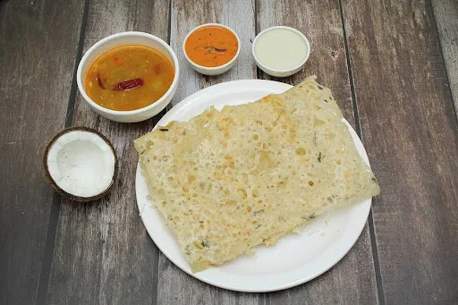 Rawa Coconut Masala Dosa