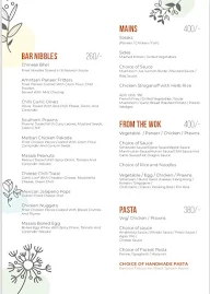 Shalom Rooftop Bar And Kitchen menu 3