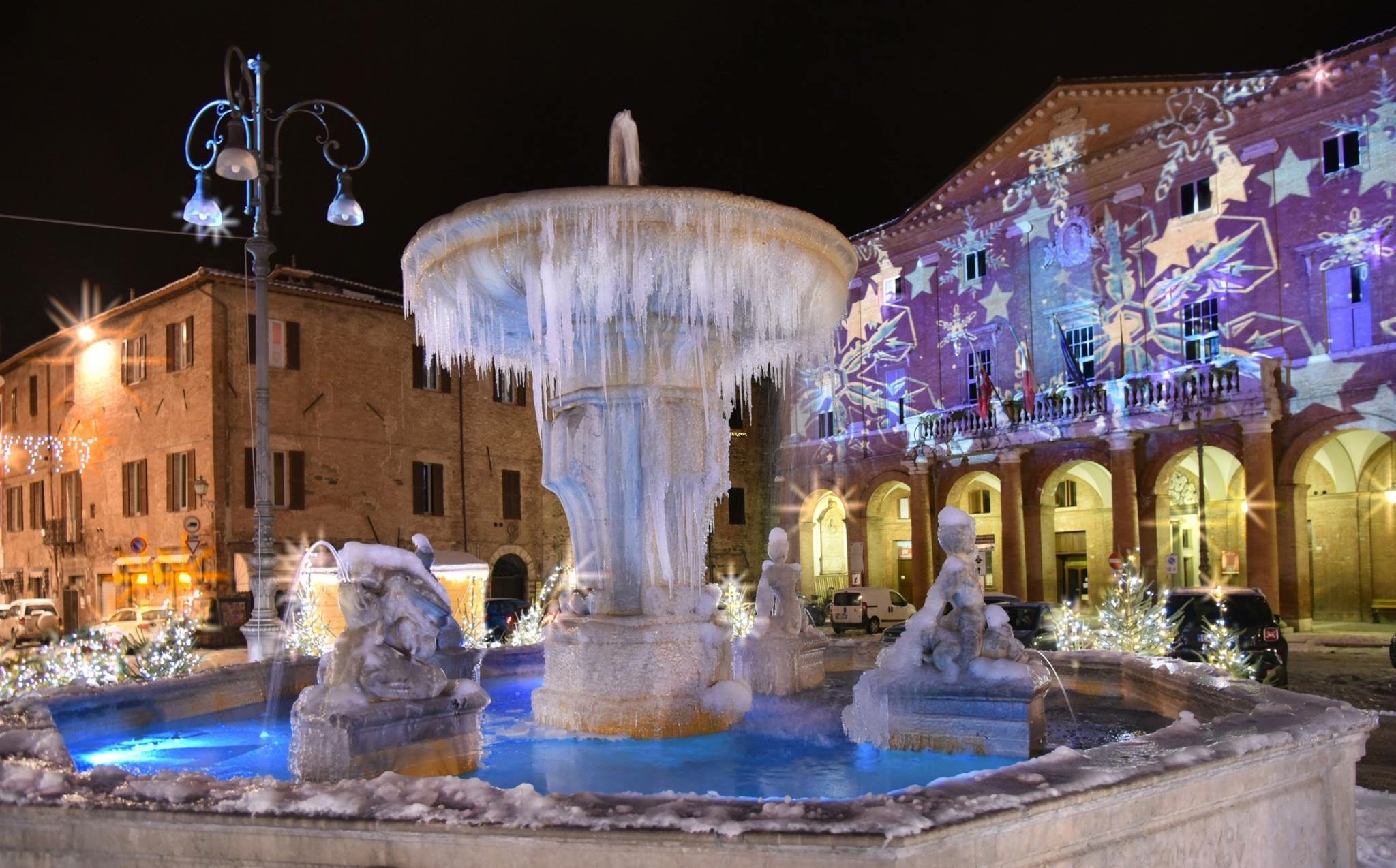 Natale di ghiaccio di Giotta