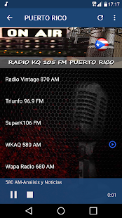 Radio KQ 105 FM Puerto Rico Screenshot