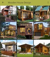 Wooden house design 2019 Screenshot
