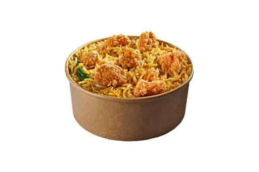 Chicken Popcorn Biryani Bowl