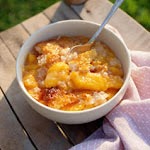 Easy peach cobbler was pinched from <a href="http://m.myrecipes.com/details/searchR.rbml?id=10000000257827.xml" target="_blank">m.myrecipes.com.</a>