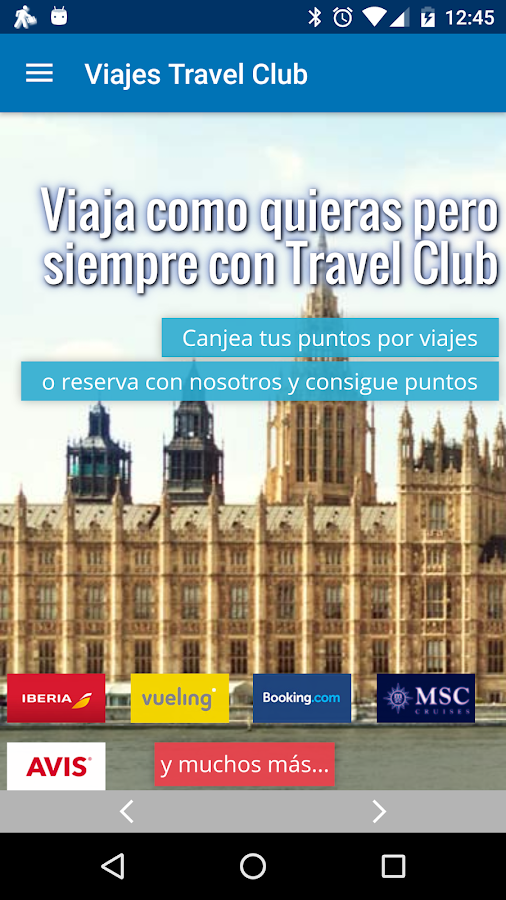 travel club app