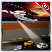 Police Helicopter Crime Arrest  Icon