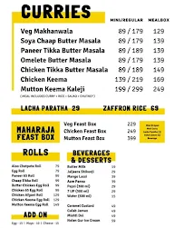 Biryani Box menu 1