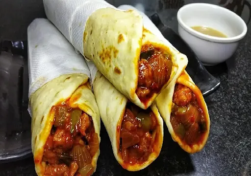 Chicken Schezwan Shawarma