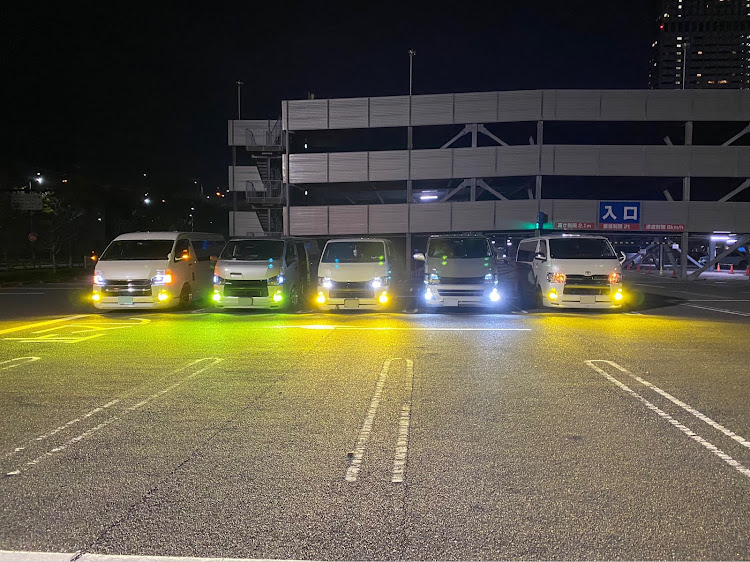 ハイエースバンの#Hiace・#愛車・#オフ会・#りんくうオフに関するカスタム事例の投稿画像3枚目