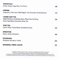 The Bar - Grand Hyatt menu 5