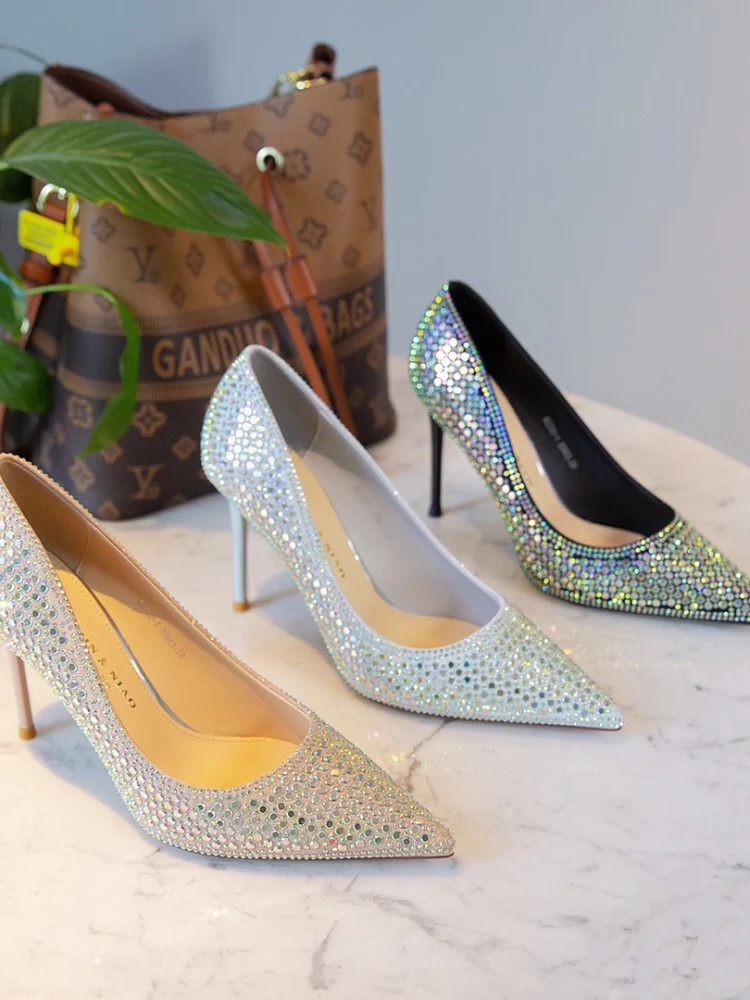 Title 5, Diamond Bird Banquet hoge hakken voor dames, el...
