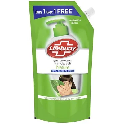 Lifebuoy Nature - Germ Protection Handwash Refill - 185 ml