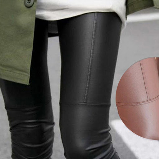 Title 5, Stitched Leather Pants Faux Leather Leggings. E...