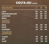 Costa Coffee menu 2