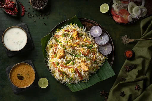 Veg Dum Hyderabadi Biryani Bowl (Serves 1)