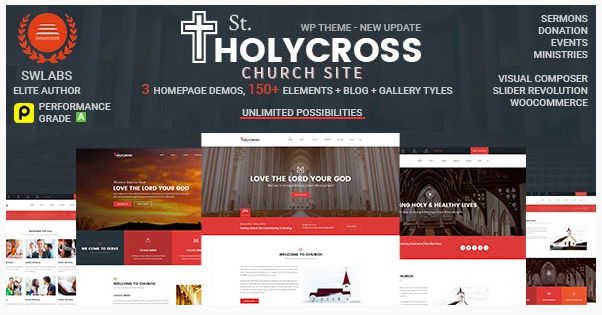 Best Church Website Template