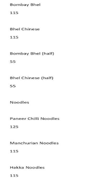 Aai Khodal China Town menu 2